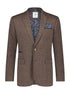 A Fish Named Fred Blazer Jacket Brown